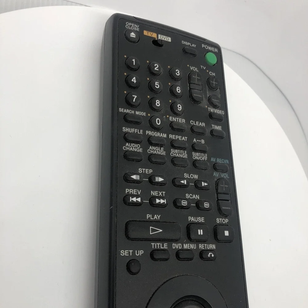 Sony DVD Player Remote‎ Control RMT-D105A Black - Tested and Works Requires 2 AA